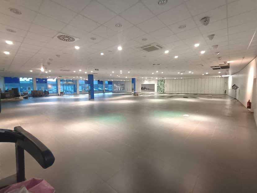 Fläche B - Fensterfront